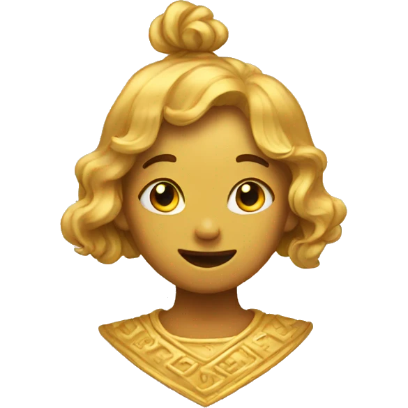gold doodle  emoji