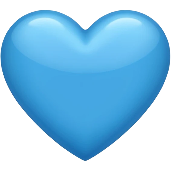 cerulean blue heart emoji emoji