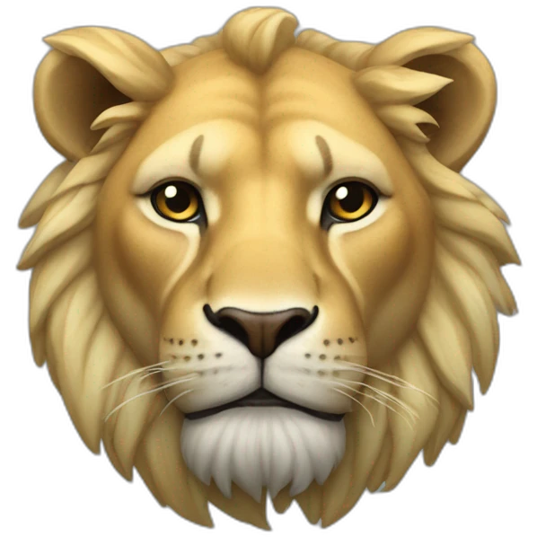 Gorrión sobre el hombro de un león marino emoji