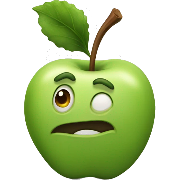 Rizz apple emoji
