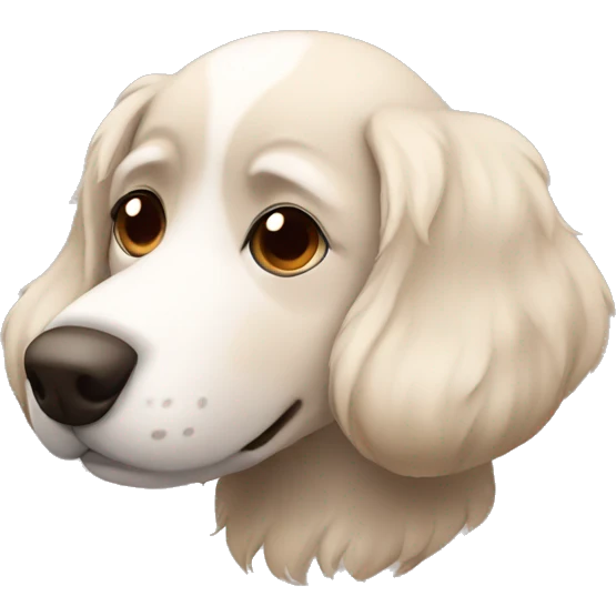 Cozy dog emoji