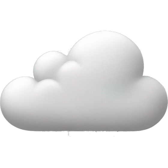 cloud with wires coming down from it emoji