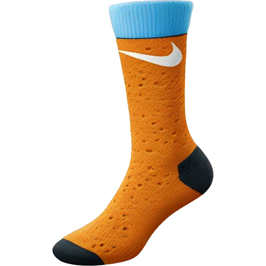 Nike socks with holes emoji