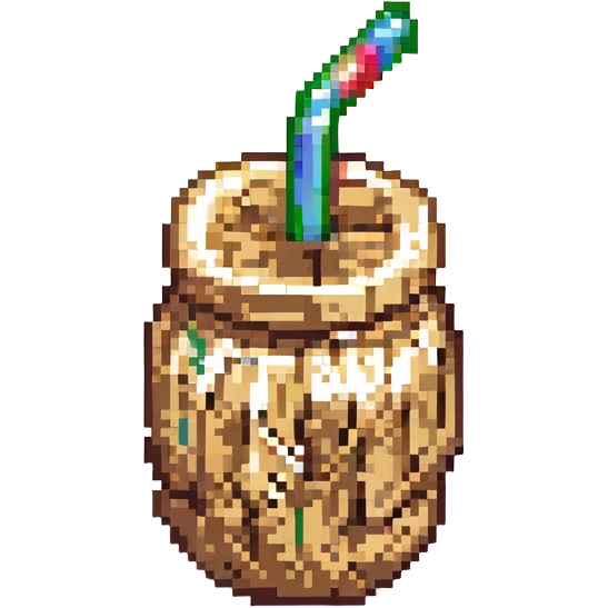 straw simple emoji