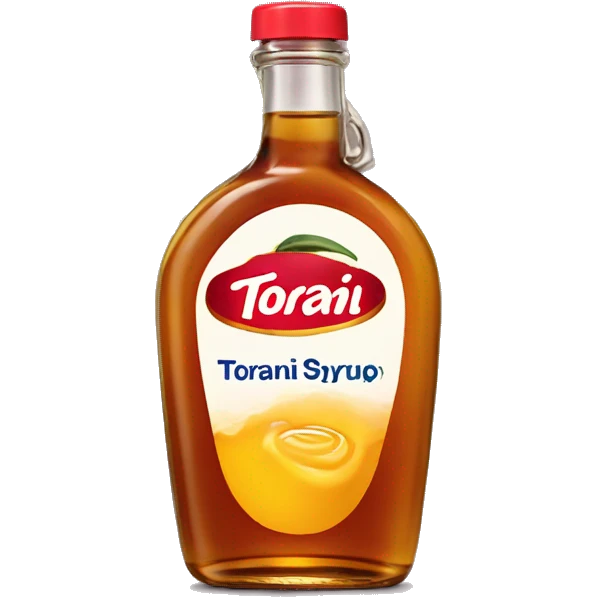 Torani syrup emoji