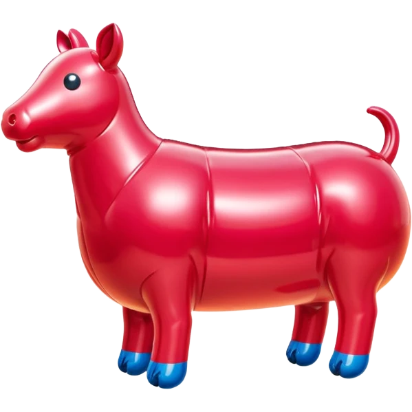  SPAM jeff koons style inflatable meat sculpture  emoji
