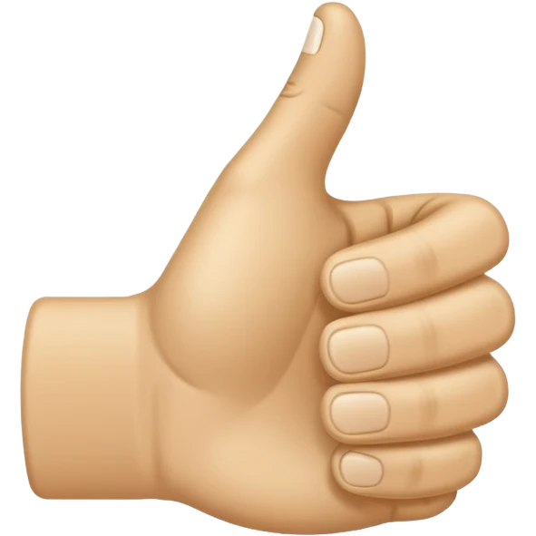 Thumbs up emoji