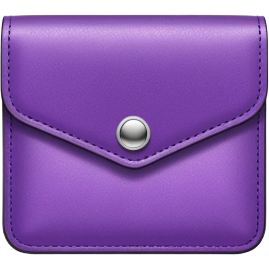 glitter purple wallet emoji