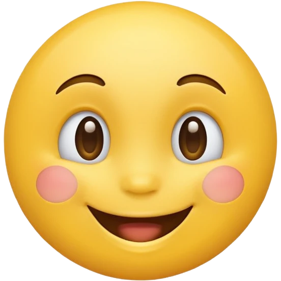 Normal happy face emoji