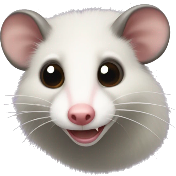 Opossum emoji