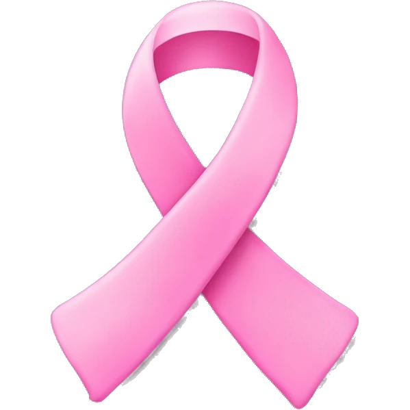 Breast cancer awareness ribbon emoji