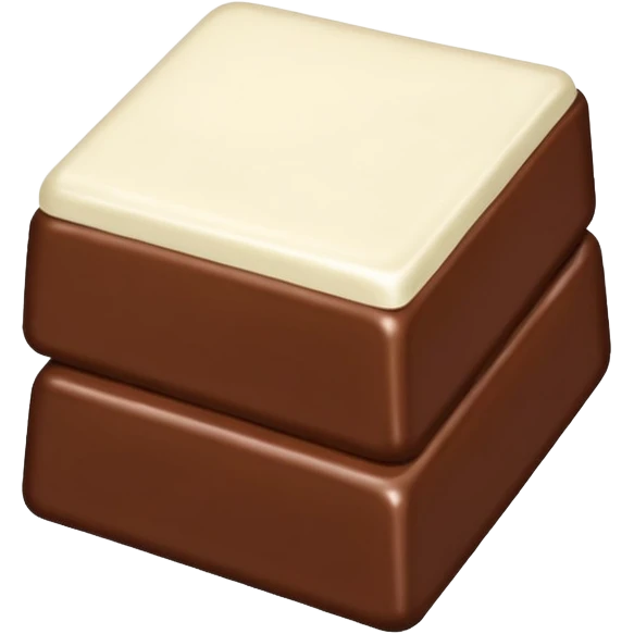 barra de chocolate blanco emoji