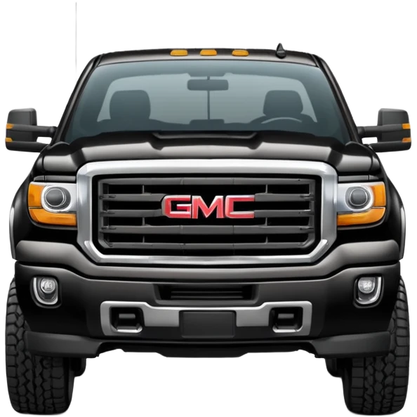 GMC sierra 2500hd truck emoji