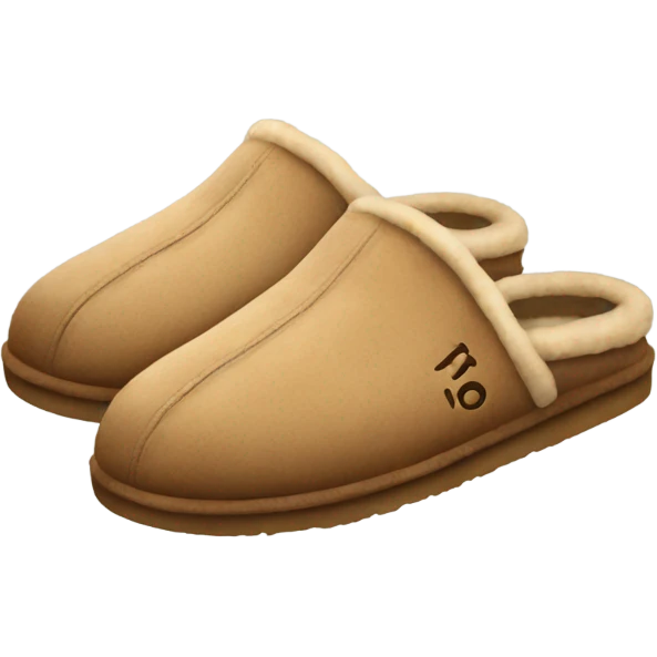 UGG slippers  emoji