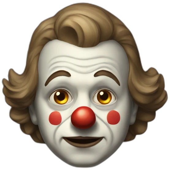 david garrick the sad clown emoji