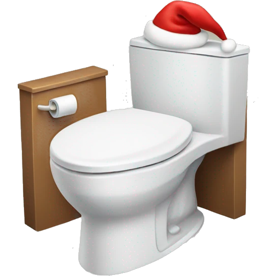 Santa skibidi toilet emoji