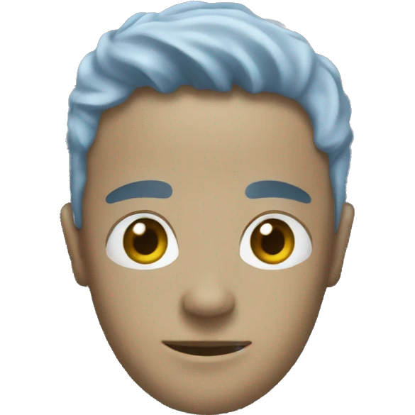 Light blue jeans emoji
