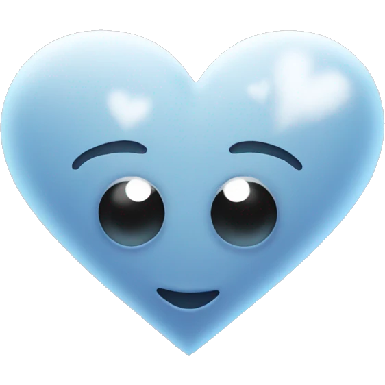 Heart with fog emoji