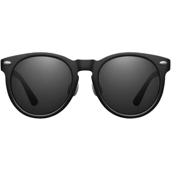 sunglasses with dark reflective lenses emoji