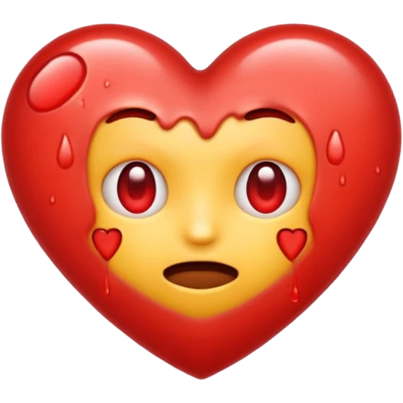 Nervous love emoji emoji