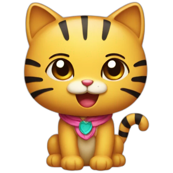 Hello kity emoji