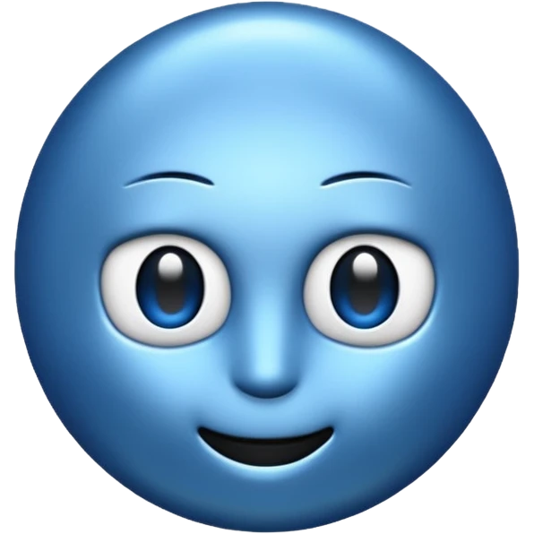 Blue sigma emoji emoji