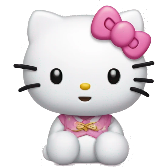 Hello kitty emoji