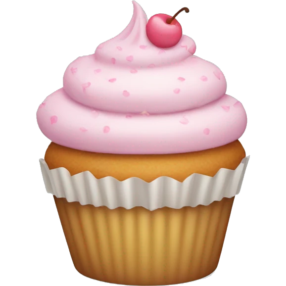 Cute cupcake emoji
