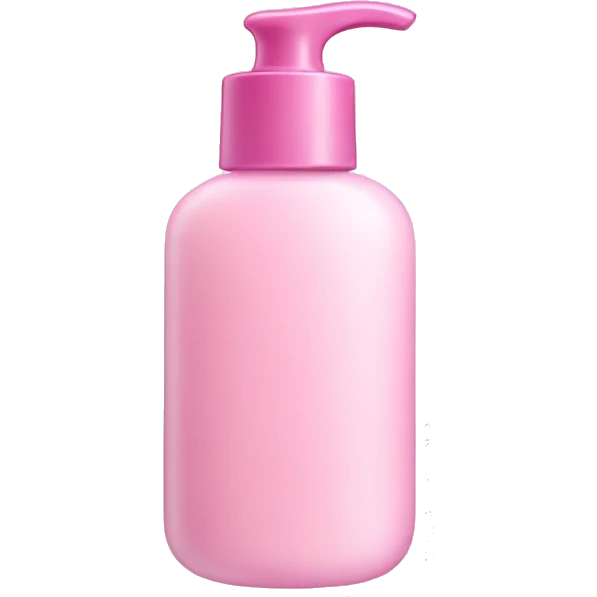 Light pink lotion bottle emoji