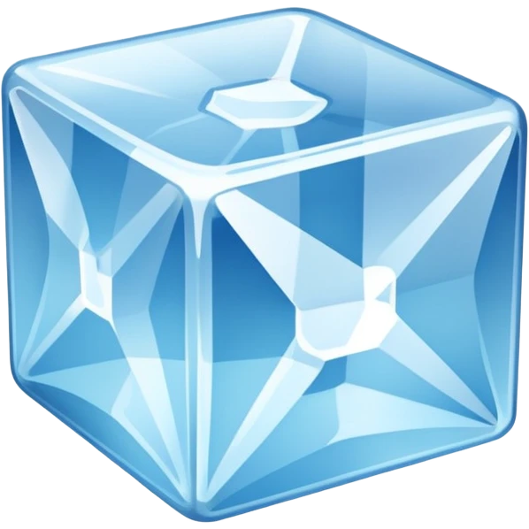 Ice cube emoji
