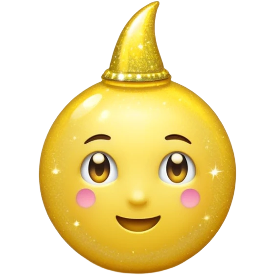 Yellow Sparkle 3d emoji