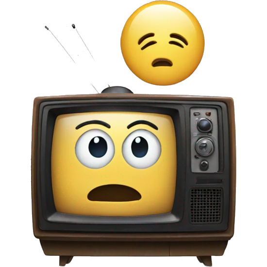 Tv on emoji