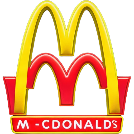 Neon McDonald’s  emoji