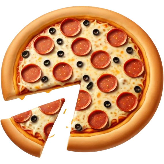 Sausage with Pepperoni pizza emoji