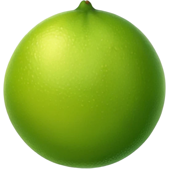 green lemon emoji