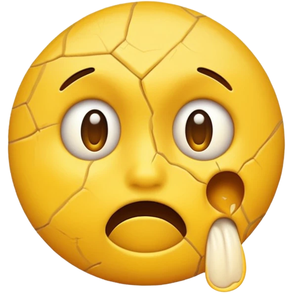 Yellow emoji face ripping it’s skin off emoji