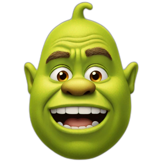 Shrek fart emoji
