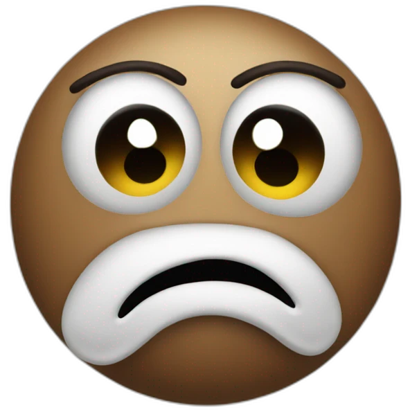 Poo saying no! emoji