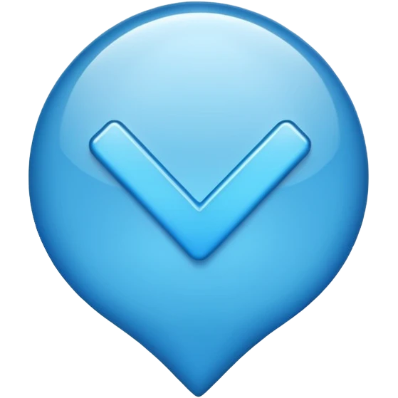  تیک آبی اینستا emoji