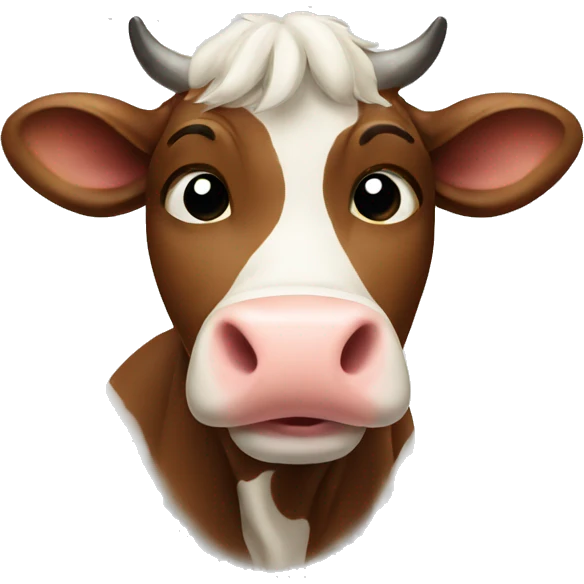 Cow emoji