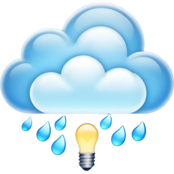 blue light flickering emoji