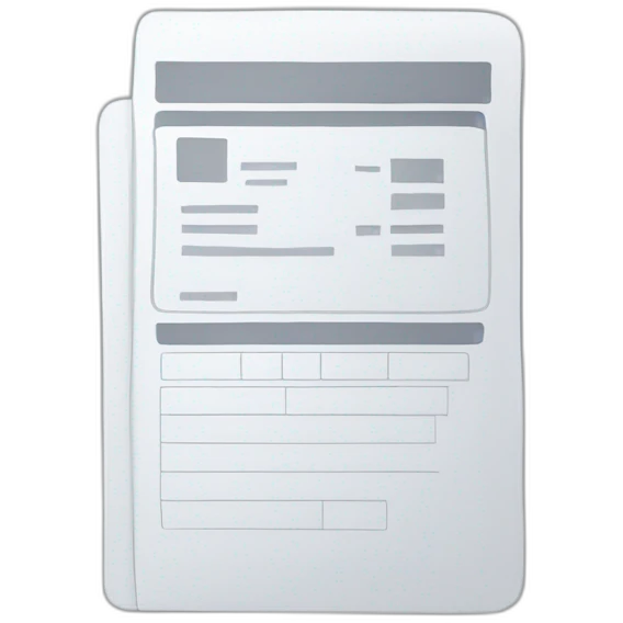 filling out form on a computer emoji