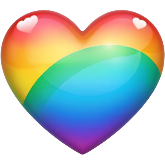 rainbow heart emoji