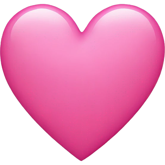 Pink heart emoji