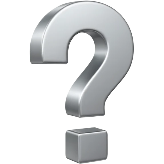 make question sign emoji