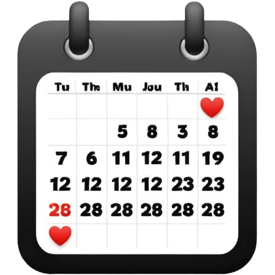 black and white calendar emoji emoji