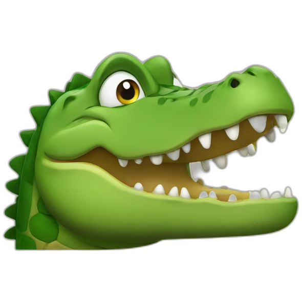 crocodile facepalm emoji