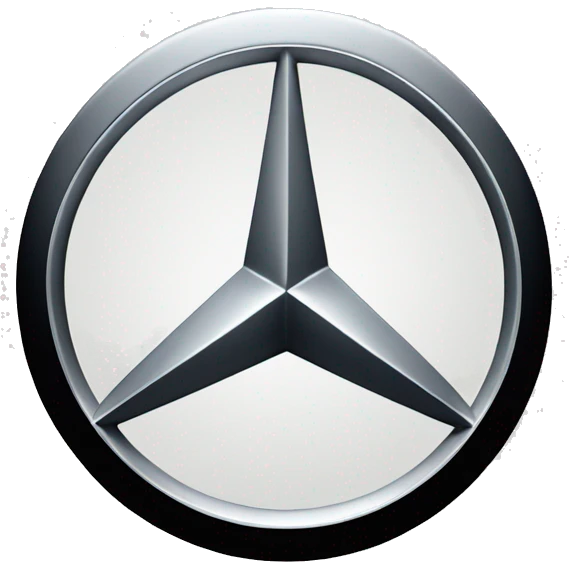 Mercedes benz logo emoji