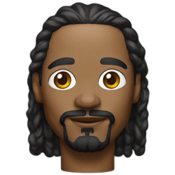 snoopdogg looking like funkopop emoji
