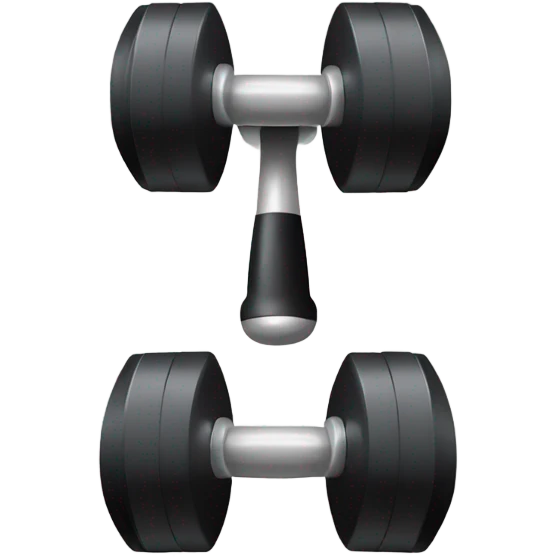 50lbs dumbbell  emoji